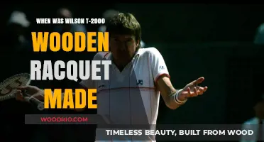 Timeless Classic: The Birth of Wilson T-2000 Wooden Racquet