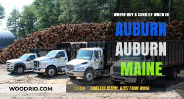 Where to Buy a Cord of Wood in Auburn, Maine