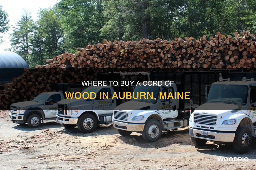 where buy a cord of wood in auburn auburn maine