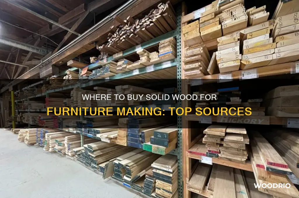 where buy solid wood furniture making