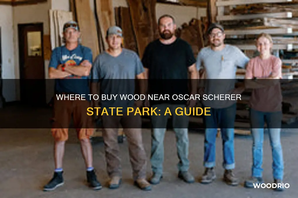 where ca i buy wood near oscar scherer state park