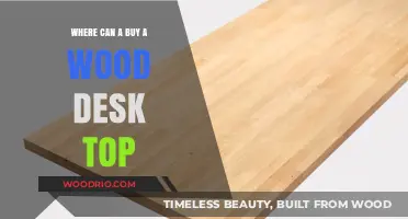 Where to Buy a High-Quality Wood Desk Top: Top Options