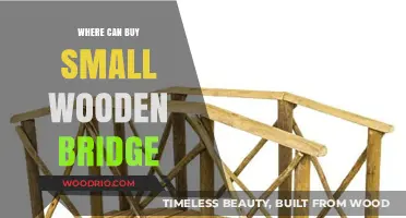 Where to Buy Small Wooden Bridges for Your Garden or Pond