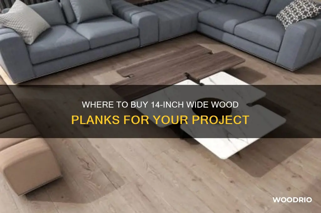 where can i buy 14 in wide wood plank