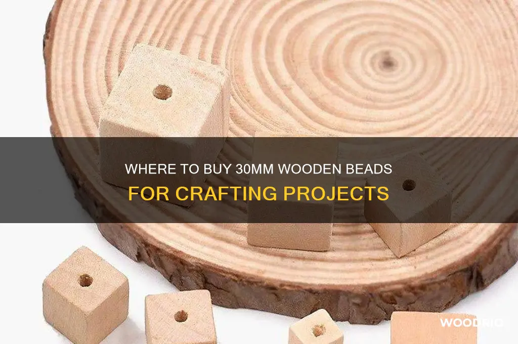 where can i buy 30mm wooden beads