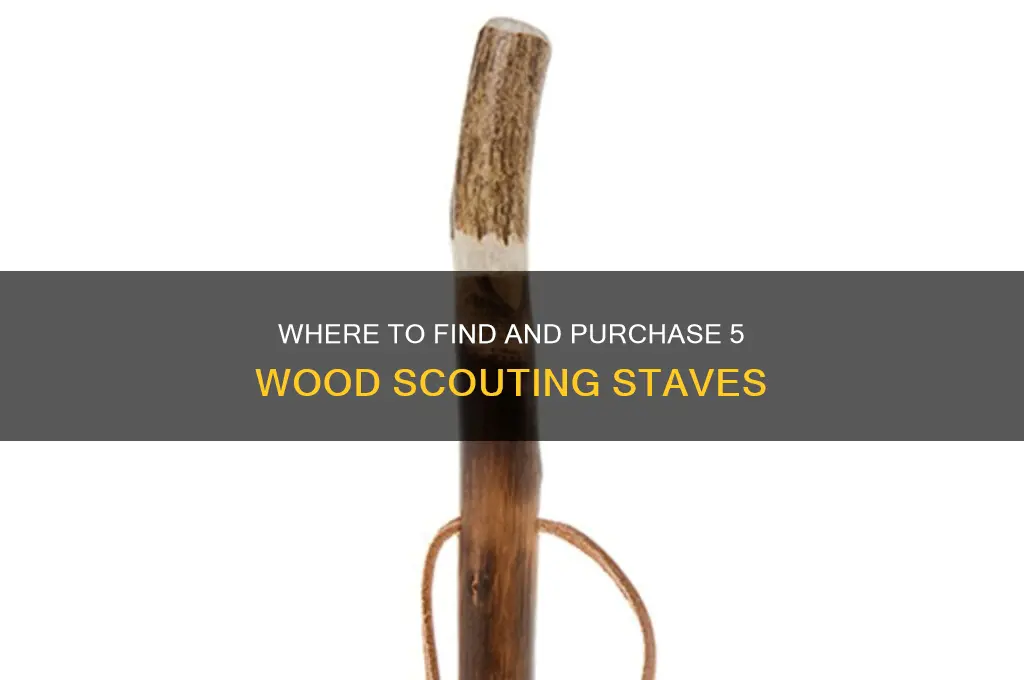 where can i buy 5 wood scouting staves