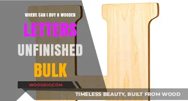 Unfinished Wooden Letters in Bulk: Top Retailers for Craft Supplies