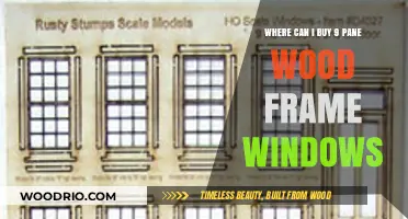 Where to Purchase 9-Pane Wood Frame Windows: A Comprehensive Guide