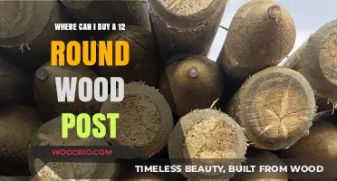 Where to Buy 12-Foot Round Wood Posts: A Comprehensive Guide