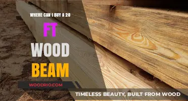 Where to Purchase 20-Foot Wood Beams: A Comprehensive Buying Guide