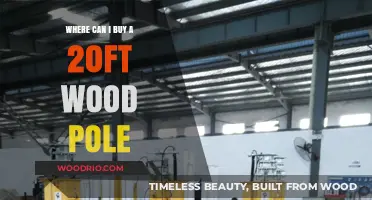 Where to Purchase a 20-Foot Wood Pole: Top Retailers & Tips