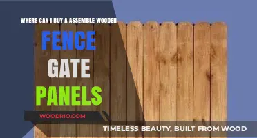 Where to Buy and Assemble Wooden Fence Gate Panels Easily