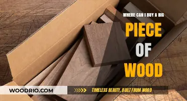 Where to Buy Large Wood Pieces for Your Next Project