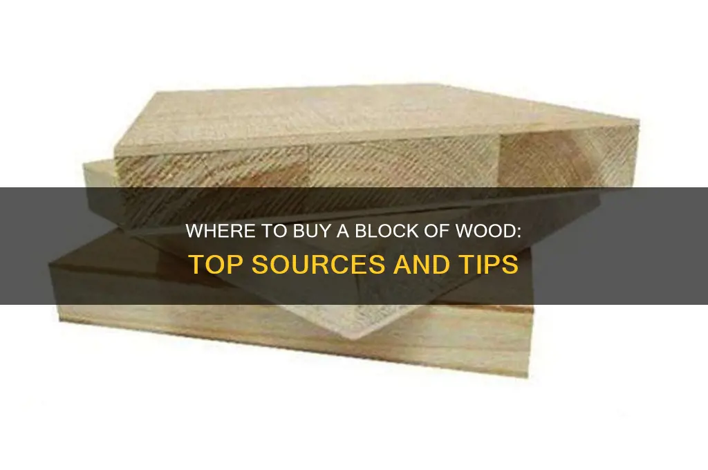 where can i buy a block of wood