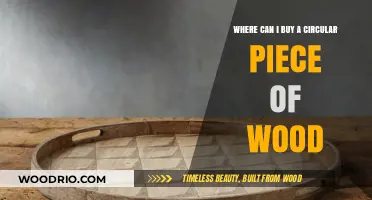 Where to Buy Circular Wood Pieces for Your DIY Projects