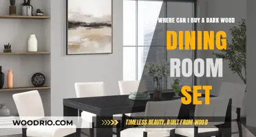 Elegant Dark Wood Dining Sets: Top Retailers and Online Stores