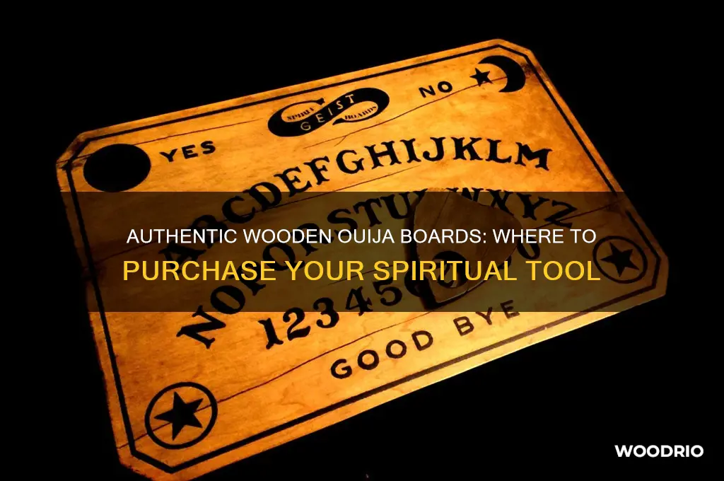 where can i buy a real wooden ouija board