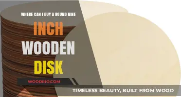 Where to Find and Purchase a 9-Inch Round Wooden Disk