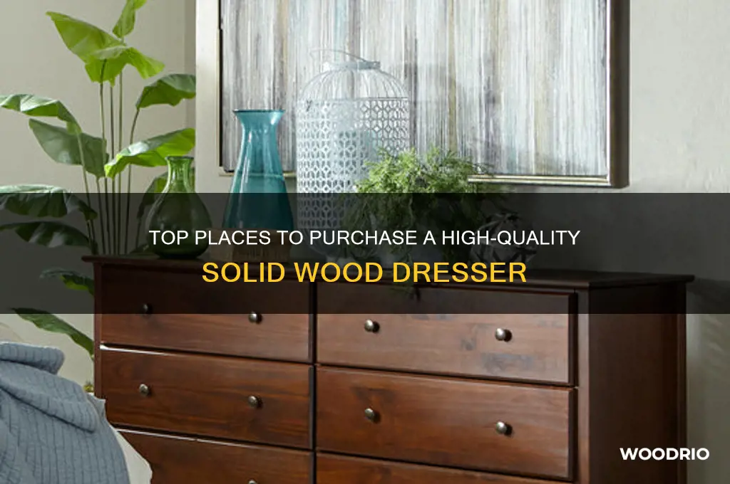where can i buy a solid wood dresser