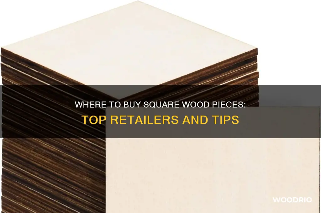 where can i buy a square piece of wood