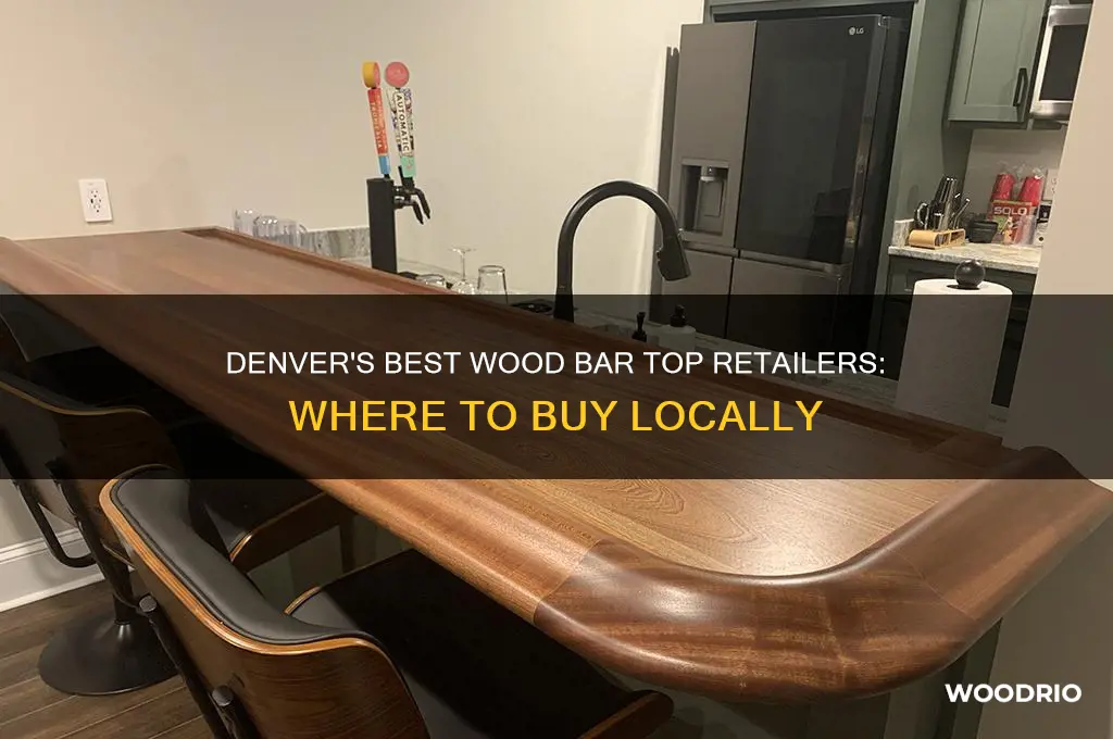 where can i buy a wood bar top in denver