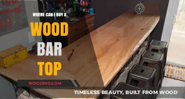 Where to Buy a Wood Bar Top: Top Retailers and Options