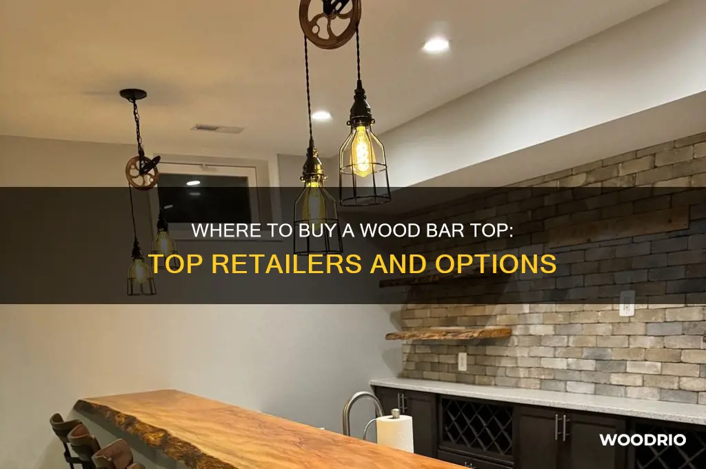where can i buy a wood bar top