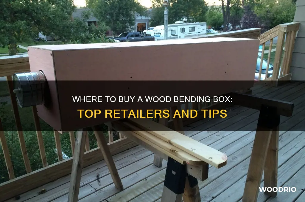 where can i buy a wood bending box