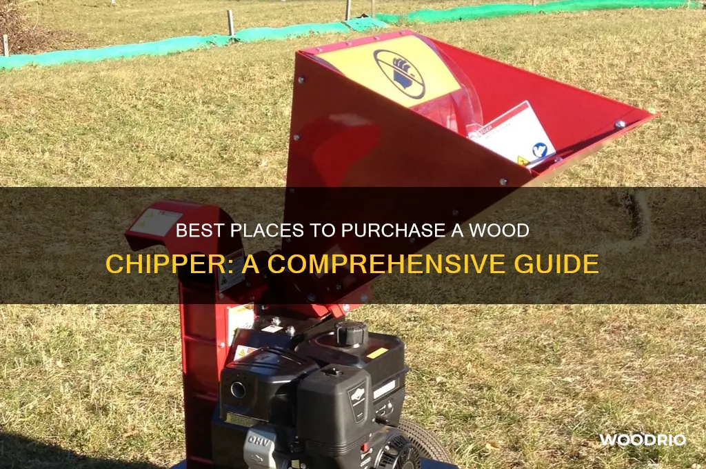 where can i buy a wood chipper