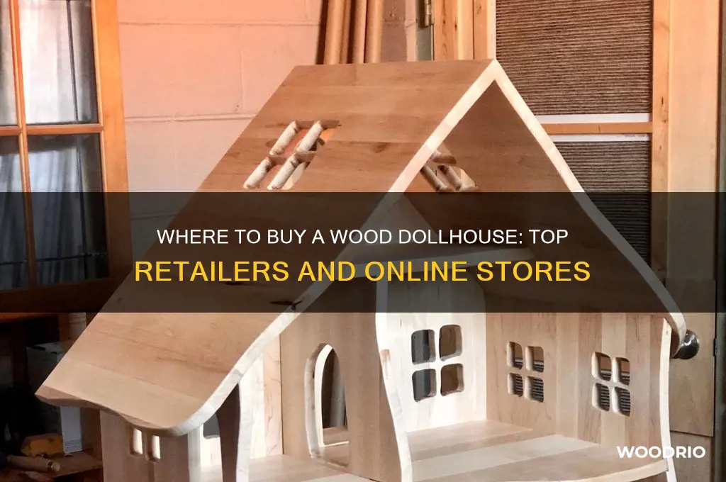 where can i buy a wood dollhouse