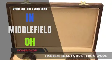 Find a Wood Gavel for Sale in Middlefield, OH: Top Shops