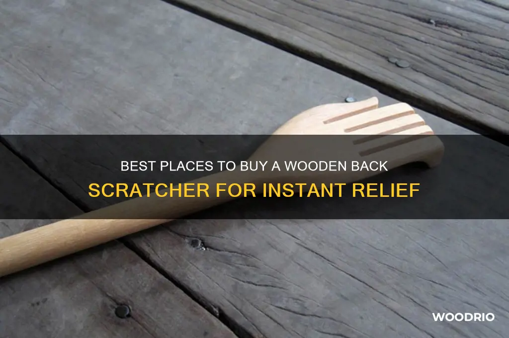 where can i buy a wooden back scratcher