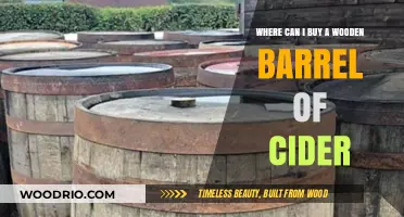 Discover Top Spots to Purchase Authentic Wooden Barrel Cider