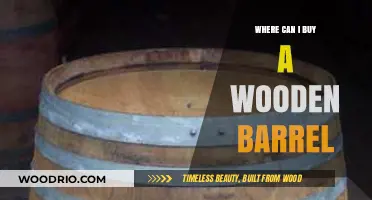 Where to Buy Wooden Barrels: Top Retailers and Online Sources