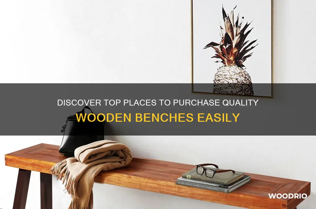 where can i buy a wooden bench