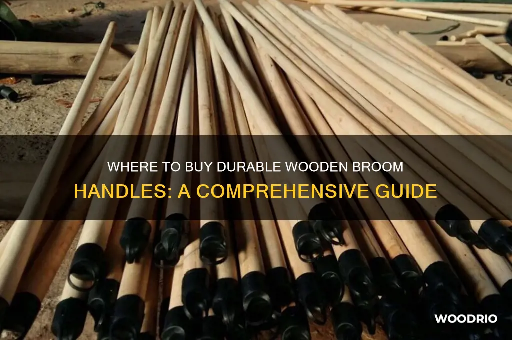 where can i buy a wooden broom handle