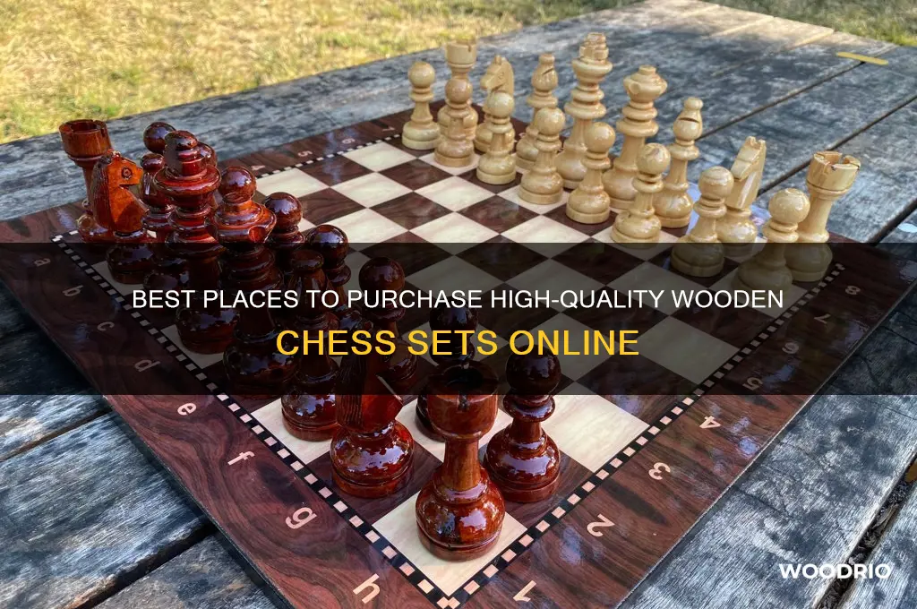 where can i buy a wooden chess set