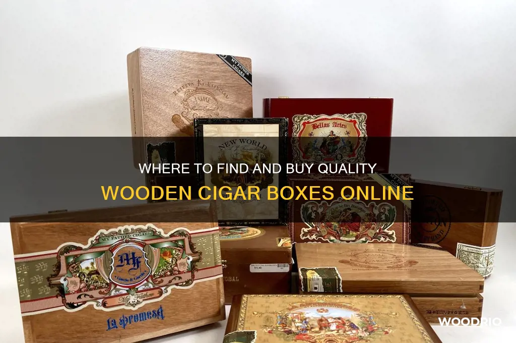 where can i buy a wooden cigar box