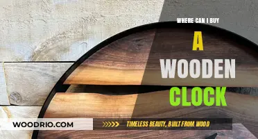 Discover the Best Places to Buy a Wooden Clock Online