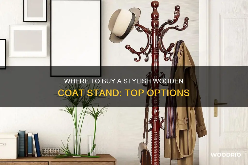 where can i buy a wooden coat stand