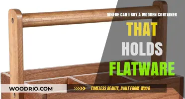 Where to Buy Wooden Flatware Containers: A Complete Guide