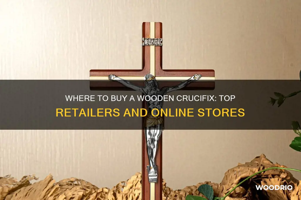 where can i buy a wooden crucifix