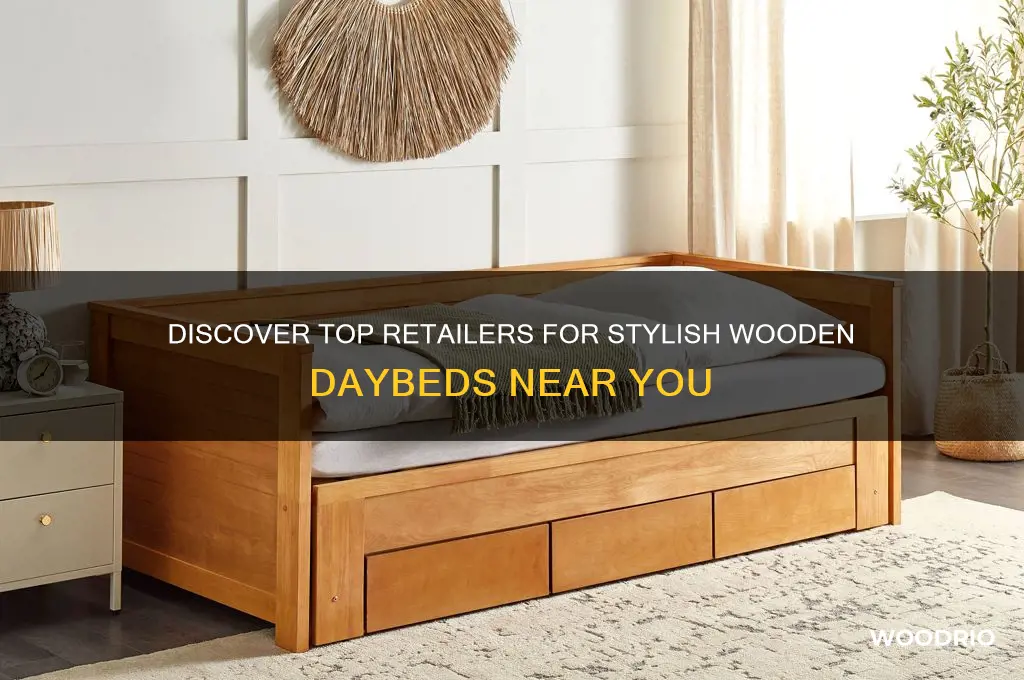 where can i buy a wooden daybed