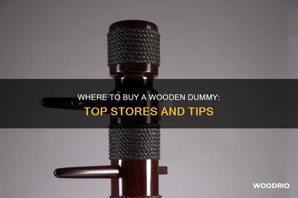 where can i buy a wooden dummy