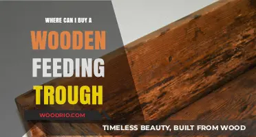 Where to Buy Wooden Feeding Troughs: Top Retailers and Options