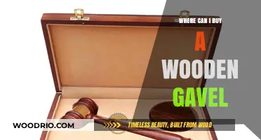 Where to Buy a Wooden Gavel: Top Retailers and Online Stores