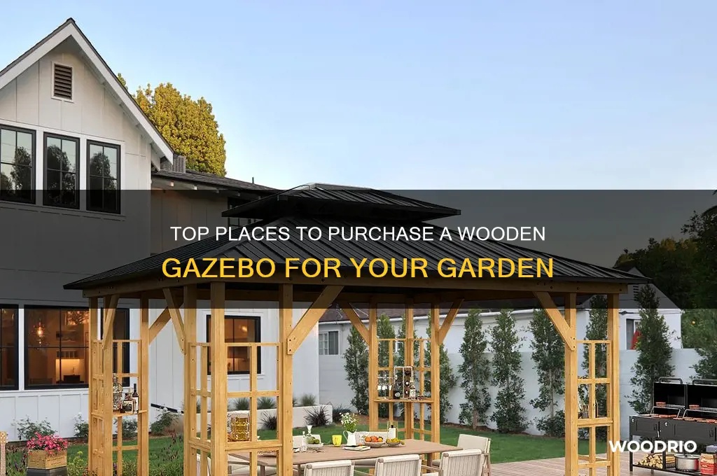 where can i buy a wooden gazebo