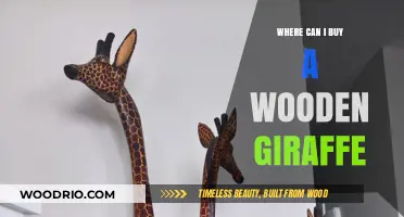Where to Buy a Wooden Giraffe: Top Retailers and Online Stores