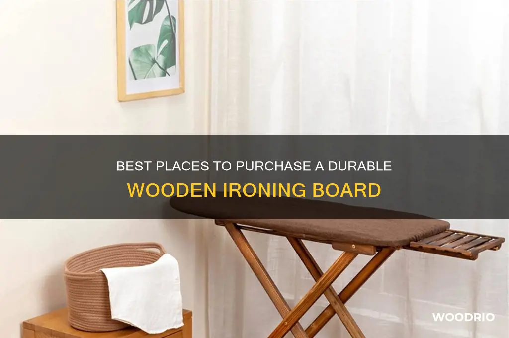 where can i buy a wooden ironing board