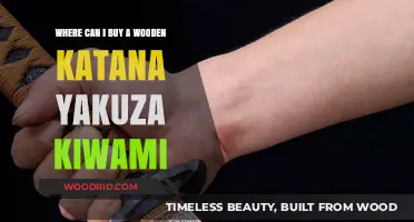 Where to Buy a Wooden Katana for Yakuza Kiwami Cosplay